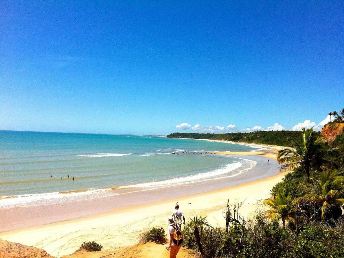 Praia Espelho Bangalo Wifi 100M Praia Карайва Экстерьер фото